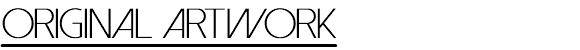 Original Artwork